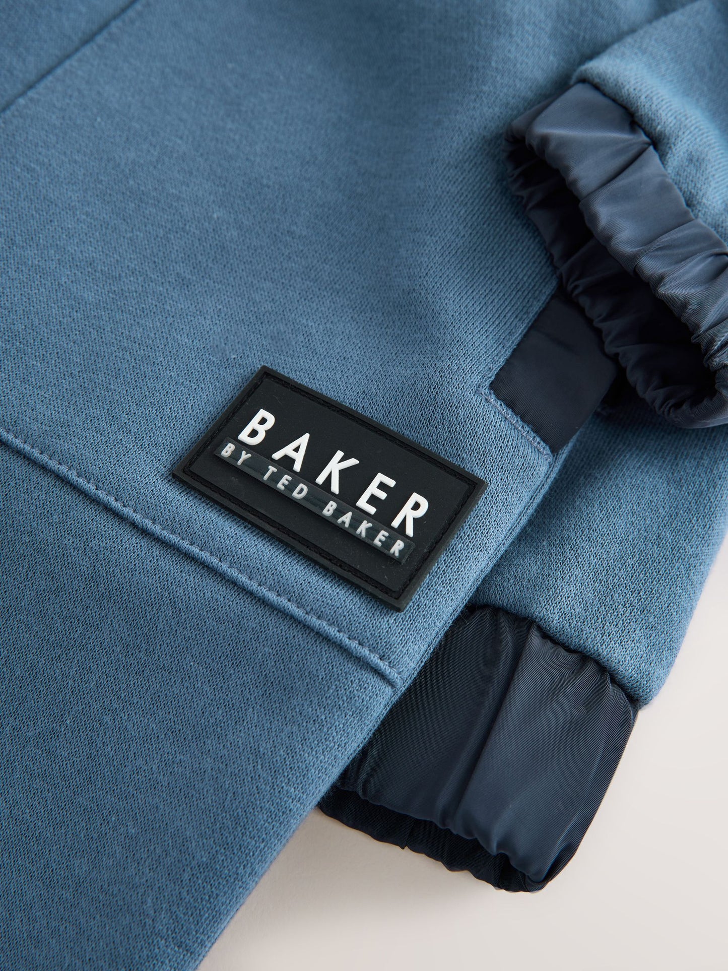 Baker by Ted Baker Blue Zip Through Hoodie and Joggers Set image 11