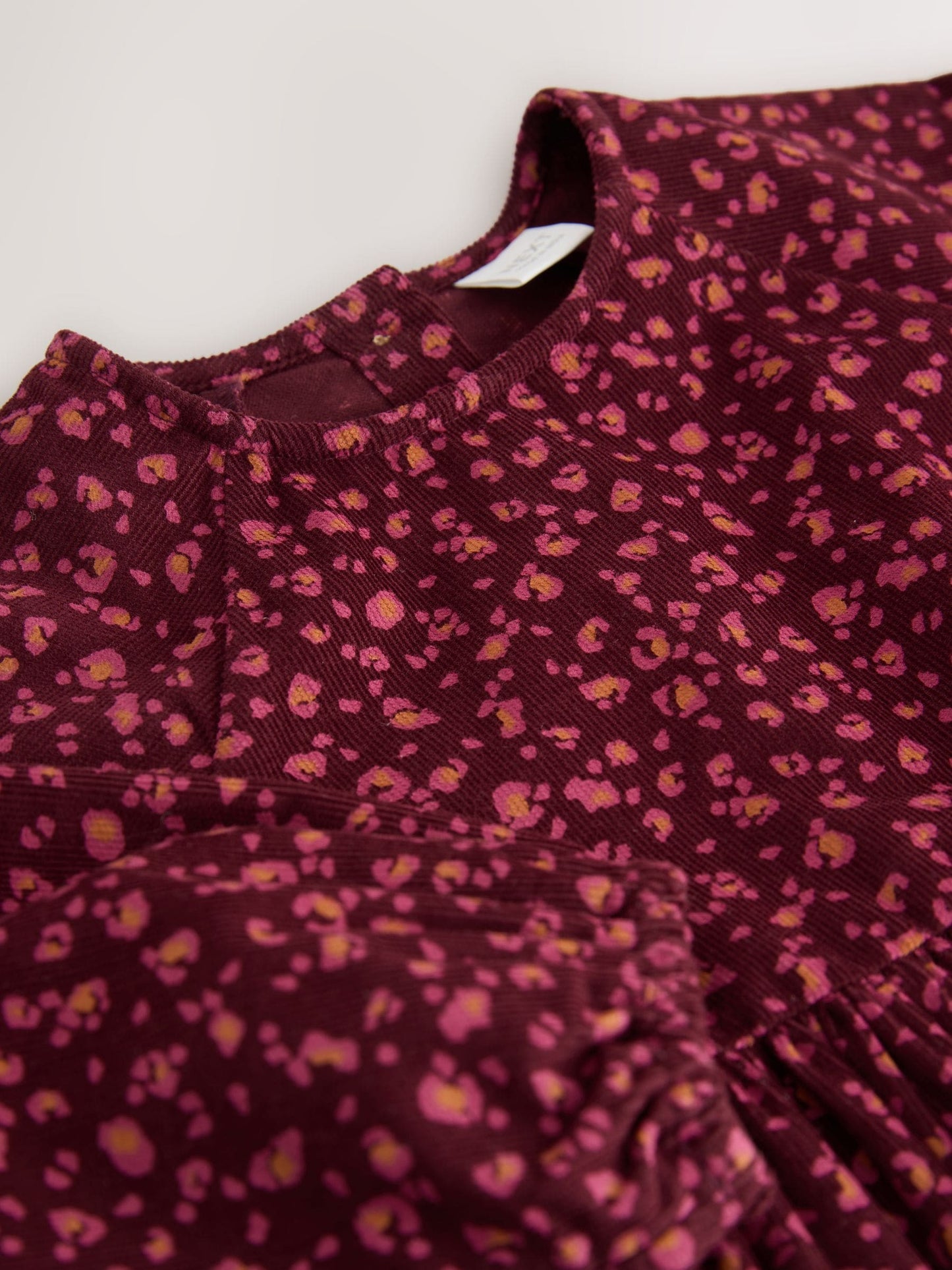 Burgandy Red Cord Dress (3mths-8yrs)