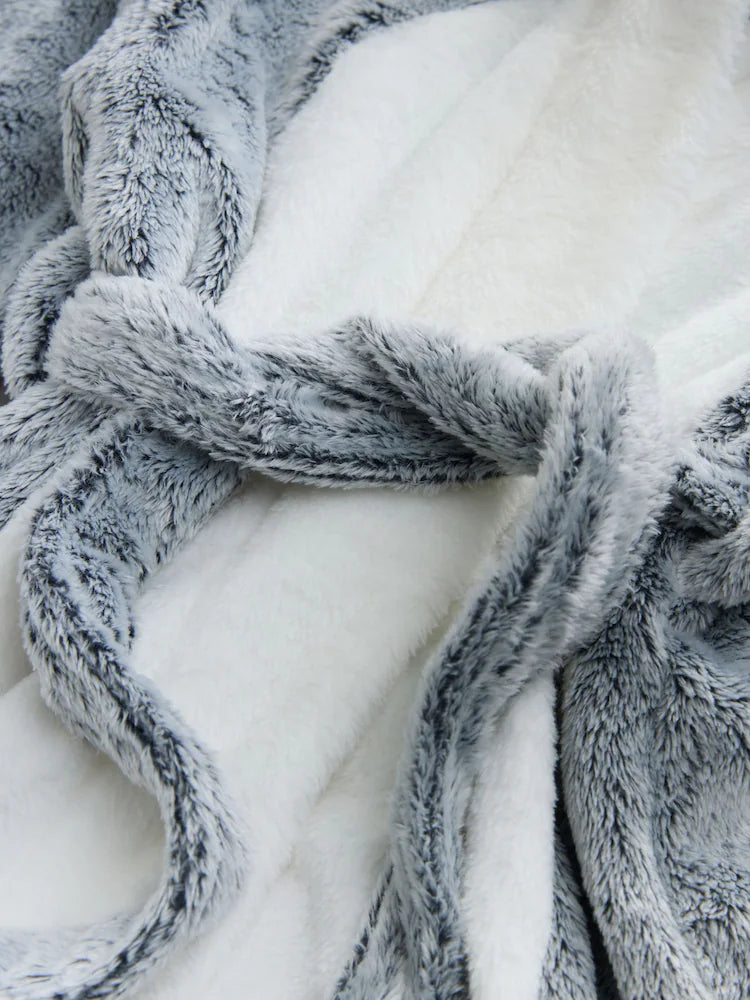 Grey/White Penguin Robe (9mths-12yrs)