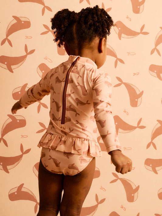 Dsiney Kidz - KIDLY Brown Long Sleeve Swimsuit image 2