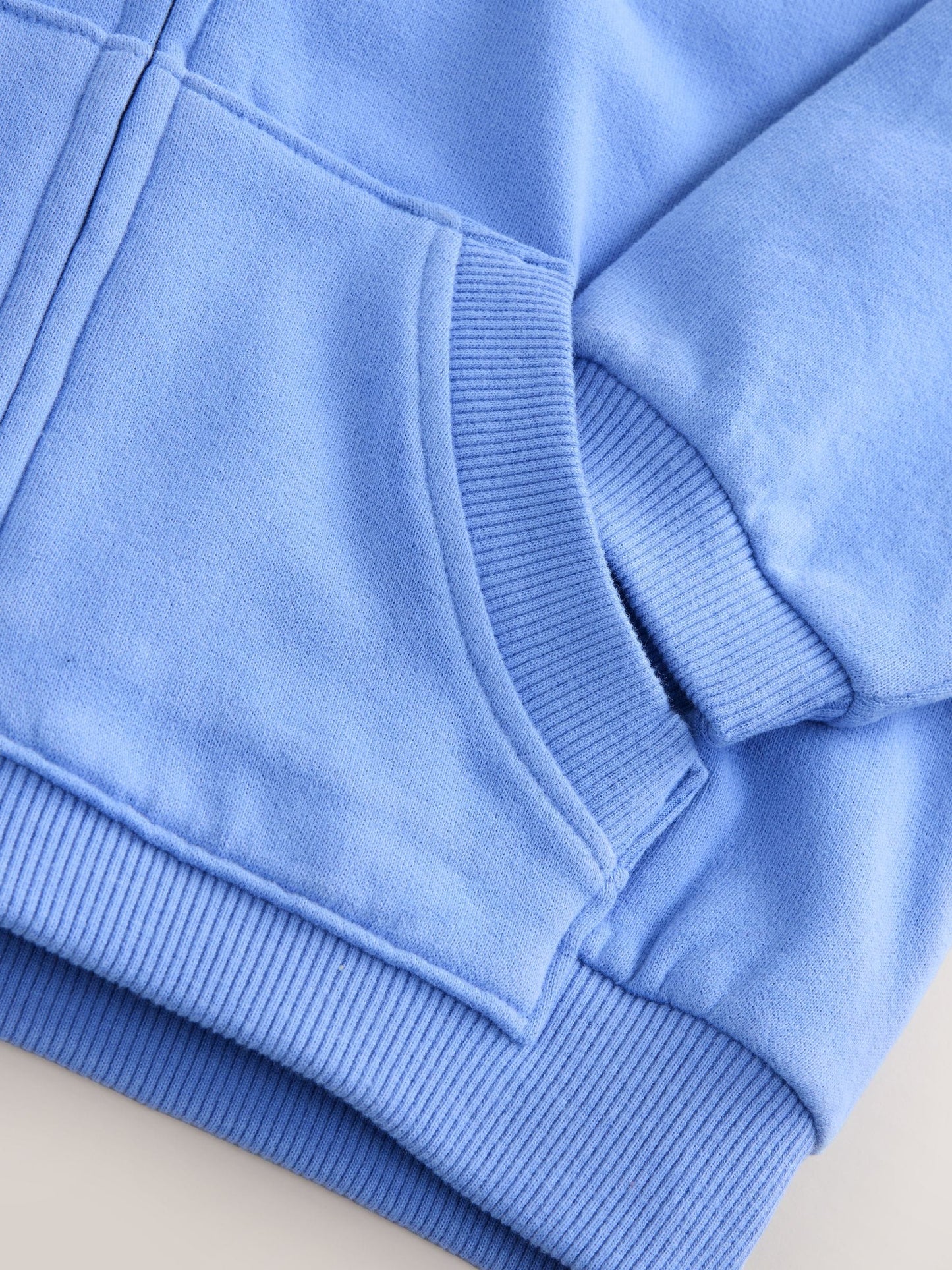 Blue Zip Through Hoodie (3-16yrs)