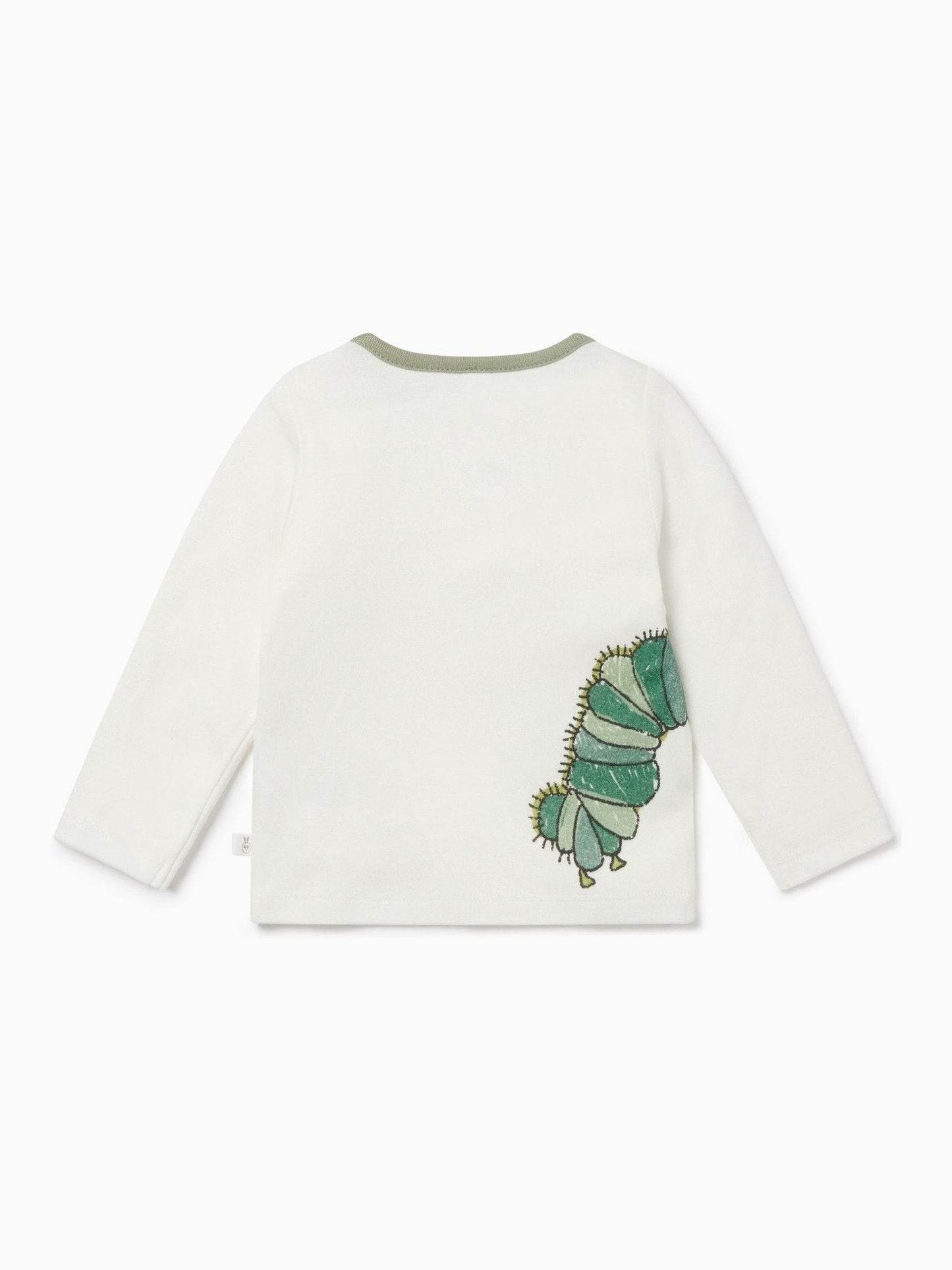 Dsiney Kidz - MORI Cream Very Hungry Caterpillar Supersoft Long Sleeve T-Shirt image 3