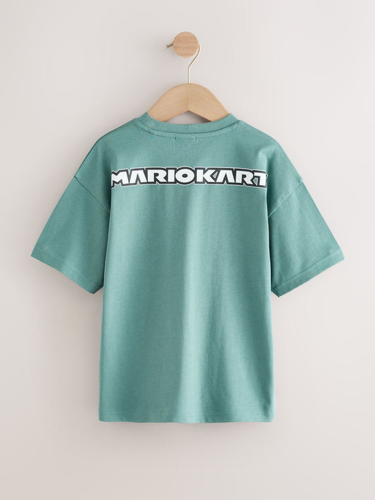 Mid Blue Mario Gaming T-Shirt (3-16yrs) - image 2