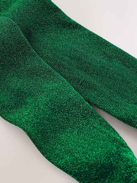 Green Sparkle Tights image 3