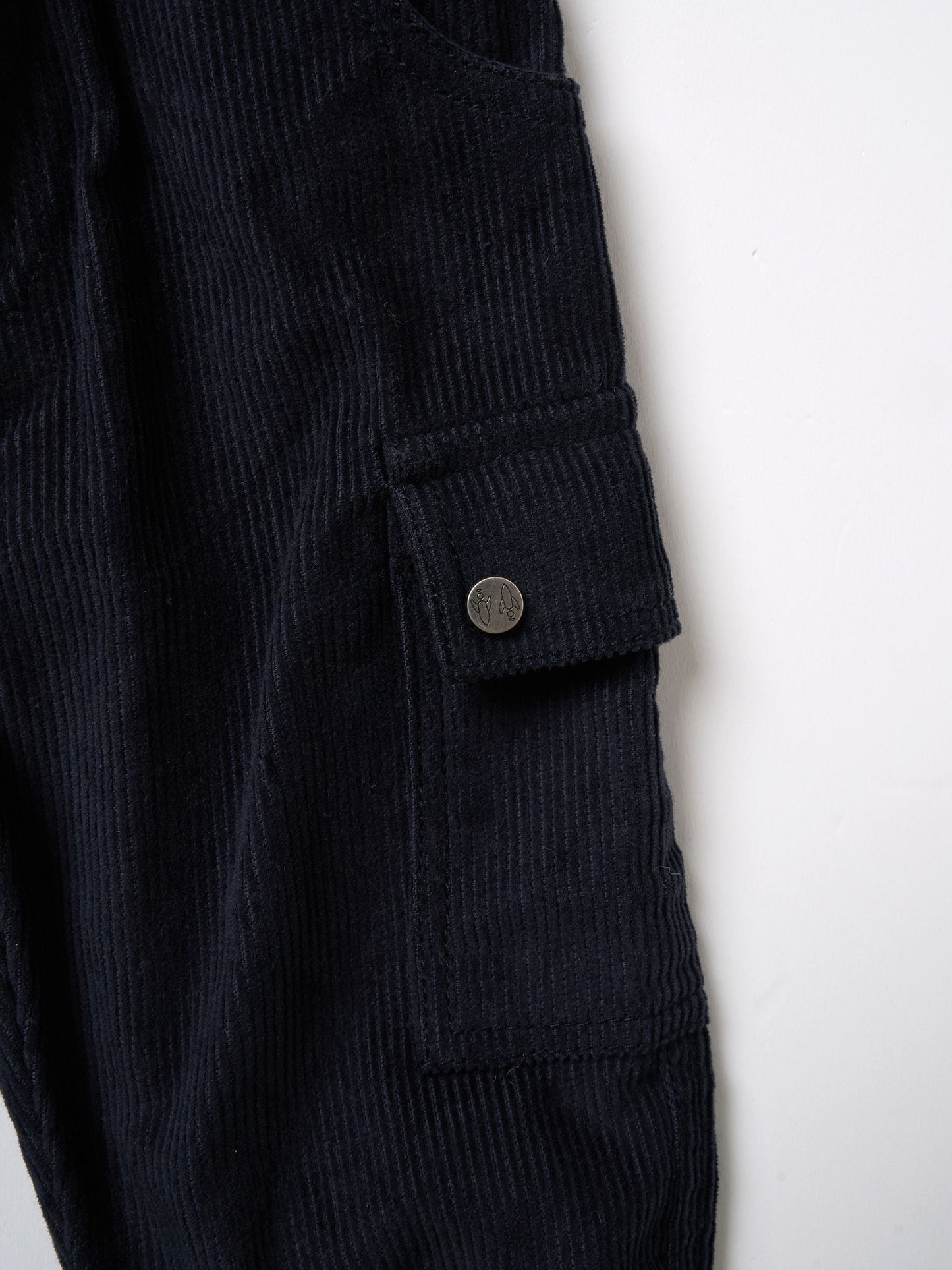 Angel & Rocket Blue Joseph Cord Skater 100% Cotton Trousers image 6