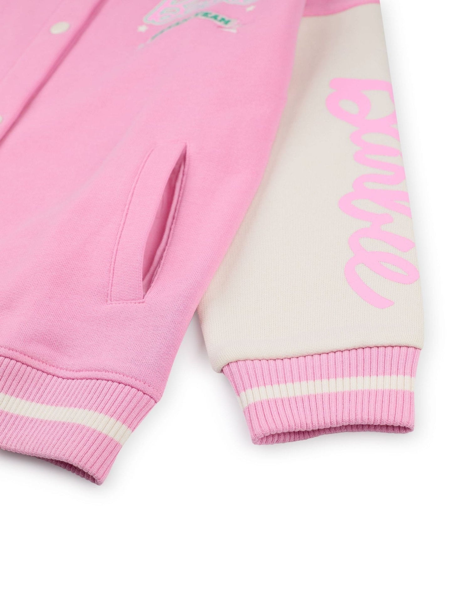 Dsiney Kidz - Vanilla Underground Pink Barbie Girls Pink Bomber Jacket image 6
