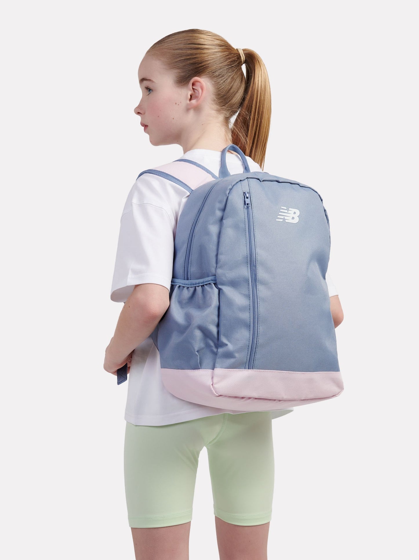 New Balance Blue Kids Contrast Backpack image 1