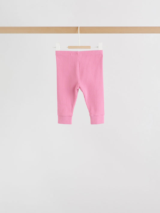 Purple Long Sleeve Top And Leggings Set 6 Piece (0mths-3yrs) image 3