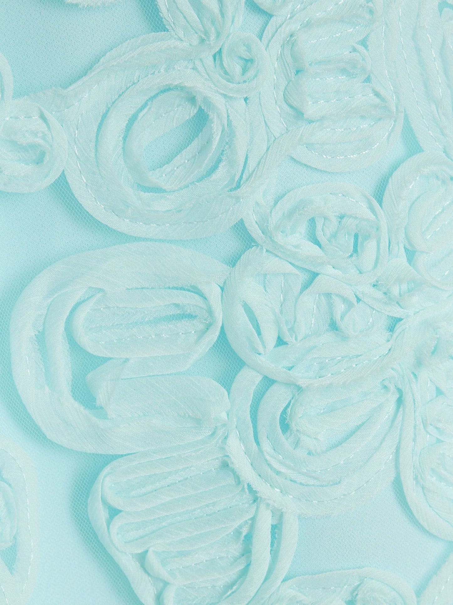 River Island Blue 3D Flower Shift Dress