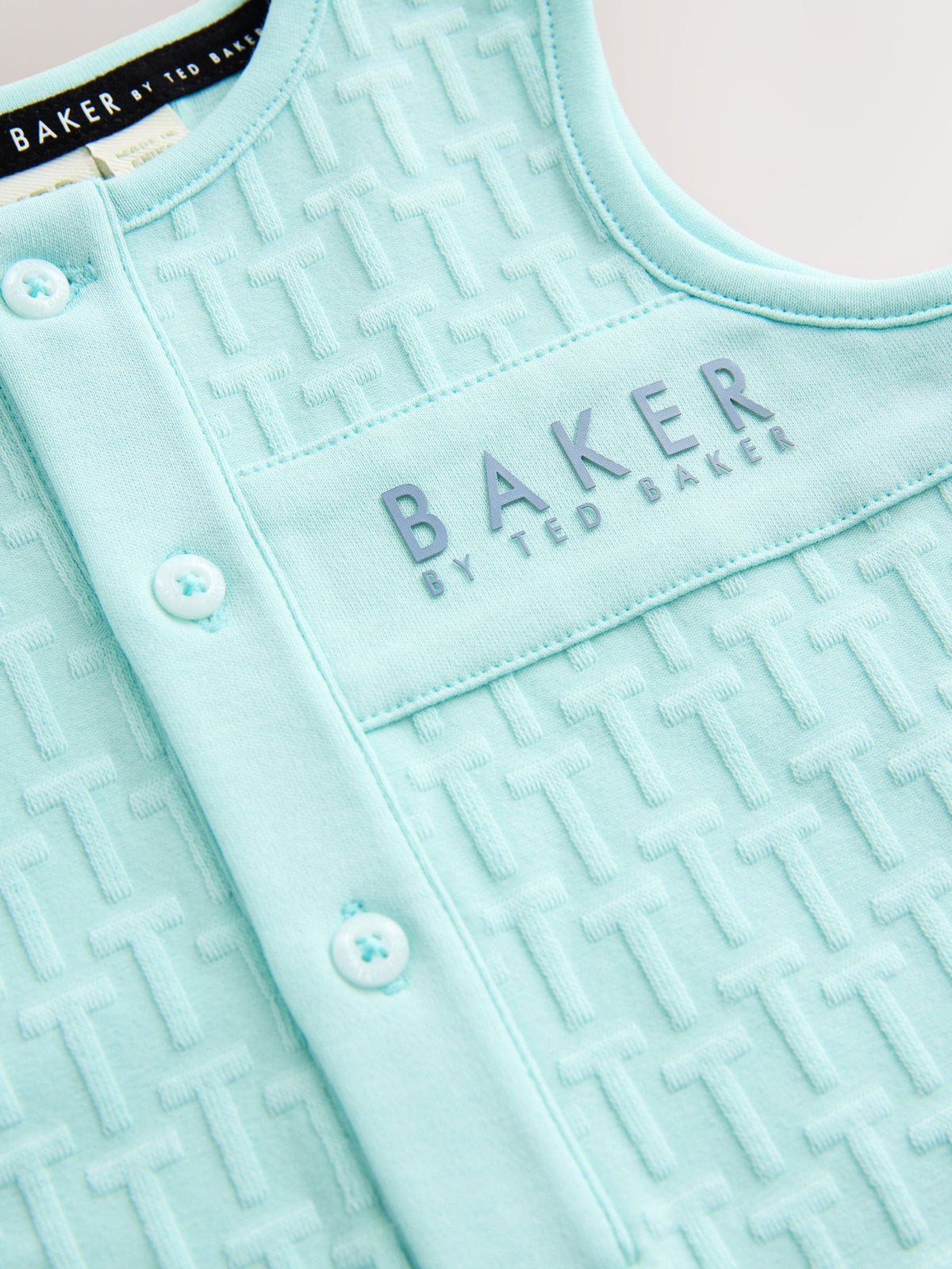 Baker by Ted Baker Textured Romper and Hat Set image 7