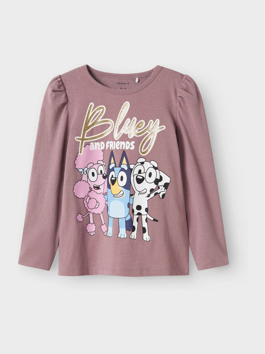Name It Purple Bluey Long Sleeve T-Shirt image 2