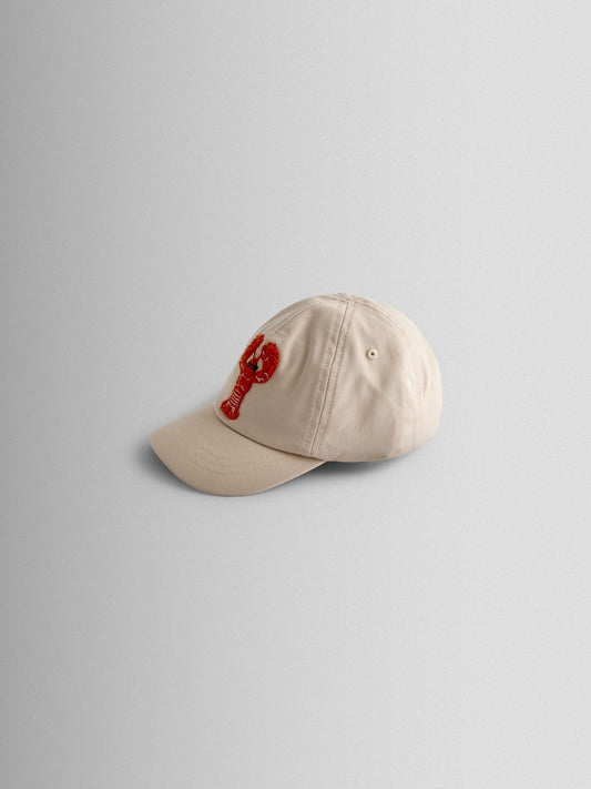 JoJo Maman Bébé Ecru Lobster Bouclé Cap image 2