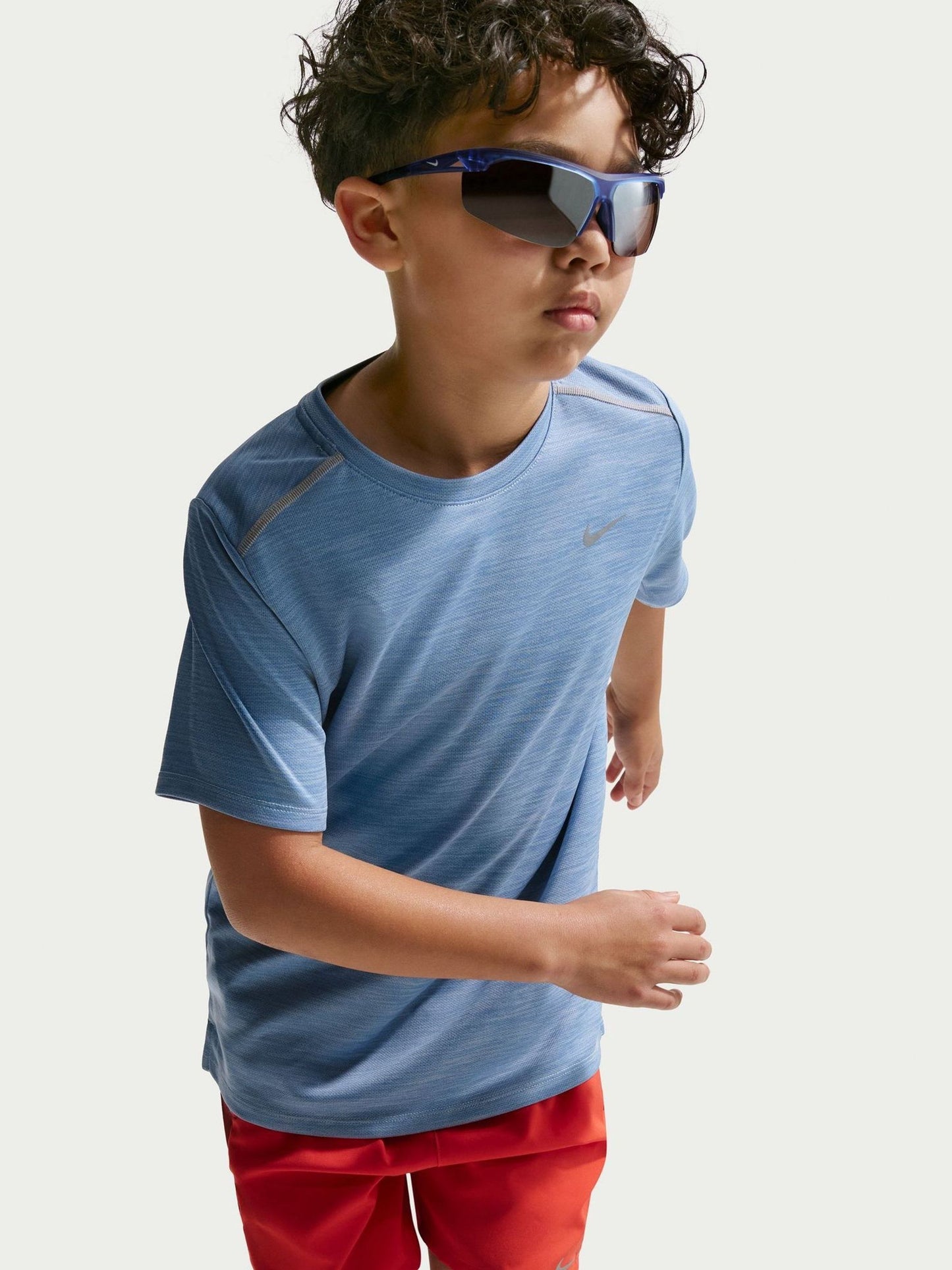 Dsiney Kidz - Nike Work Blue Miler Dri-FIT Short Sleeve T-Shirt image 5