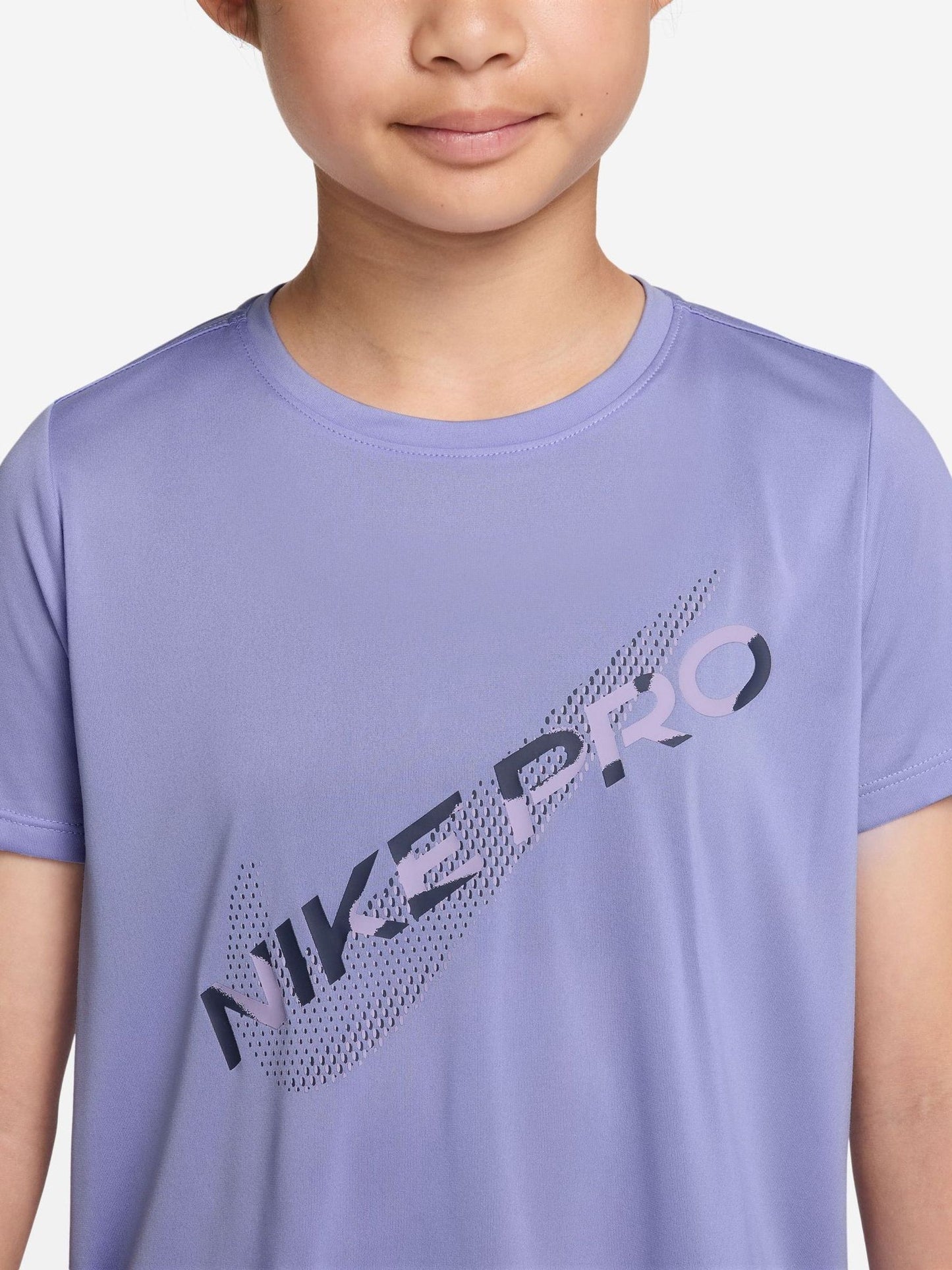Dsiney Kidz - Nike Purple Pro Dri-FIT Short Sleeve T-Shirt image 3