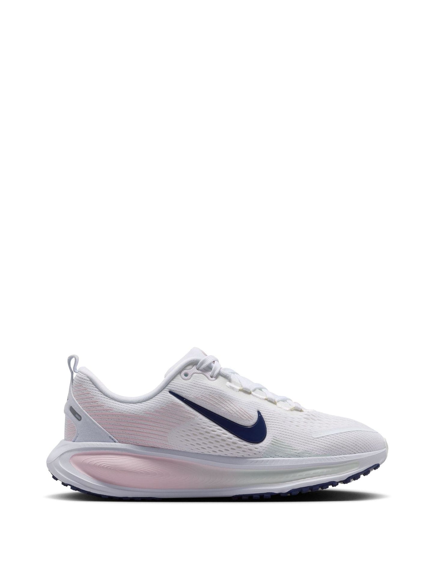 Nike White/Pink Youth Vomero 18 Road Running Trainers image 7