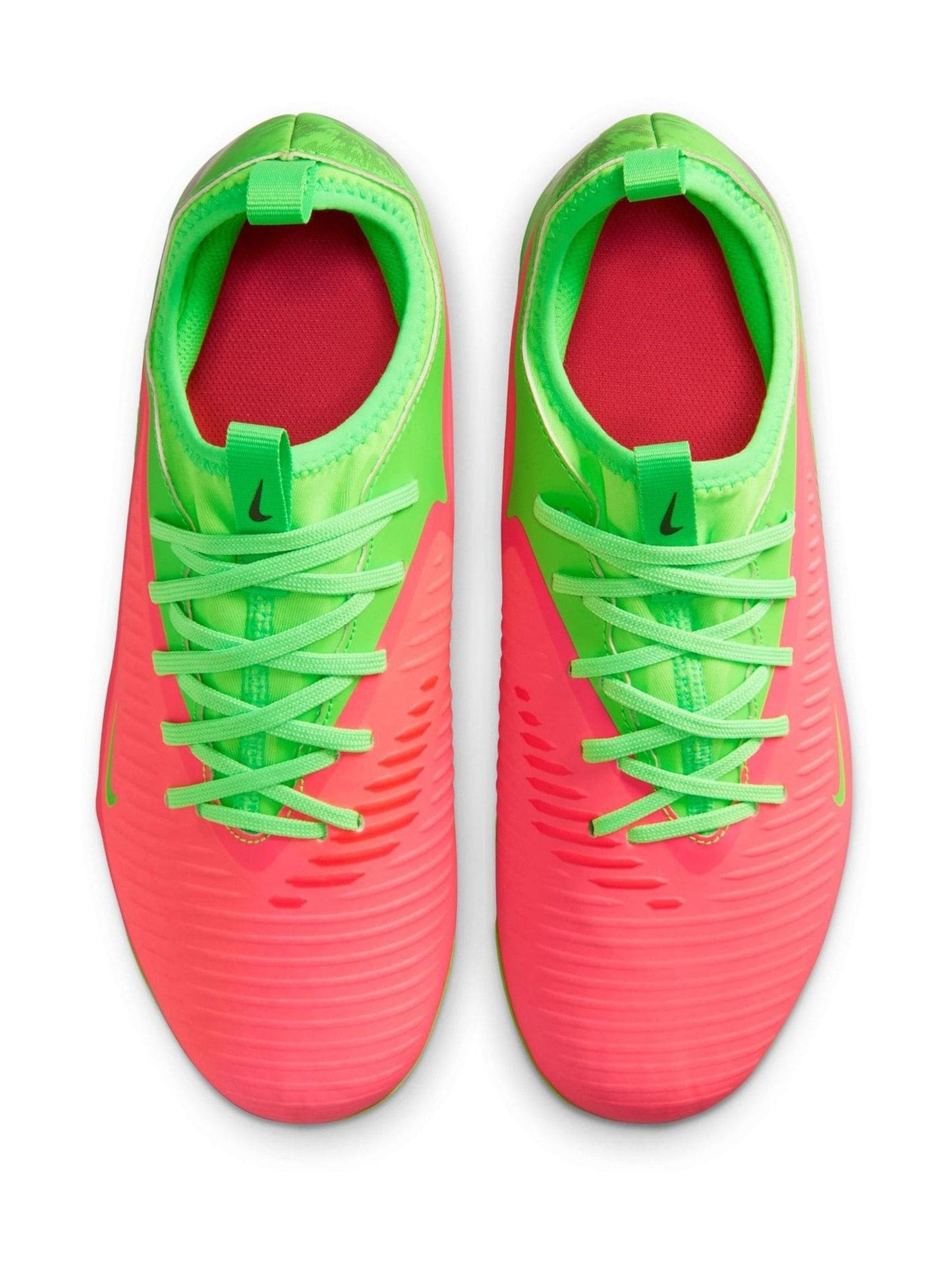 Nike Red Junior Phantom 6 Low Academy Firm Ground / Multi-Ground Football Boots image 5