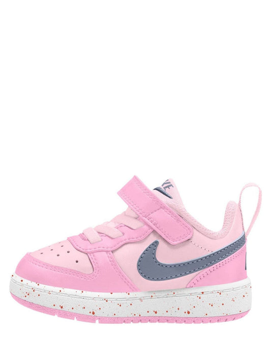 Nike Pink Foam Infant Court Borough Low Recraft Trainers image 2