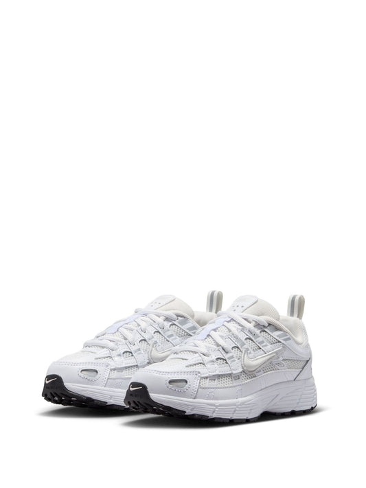 Nike White Junior P6000 Trainers image 2