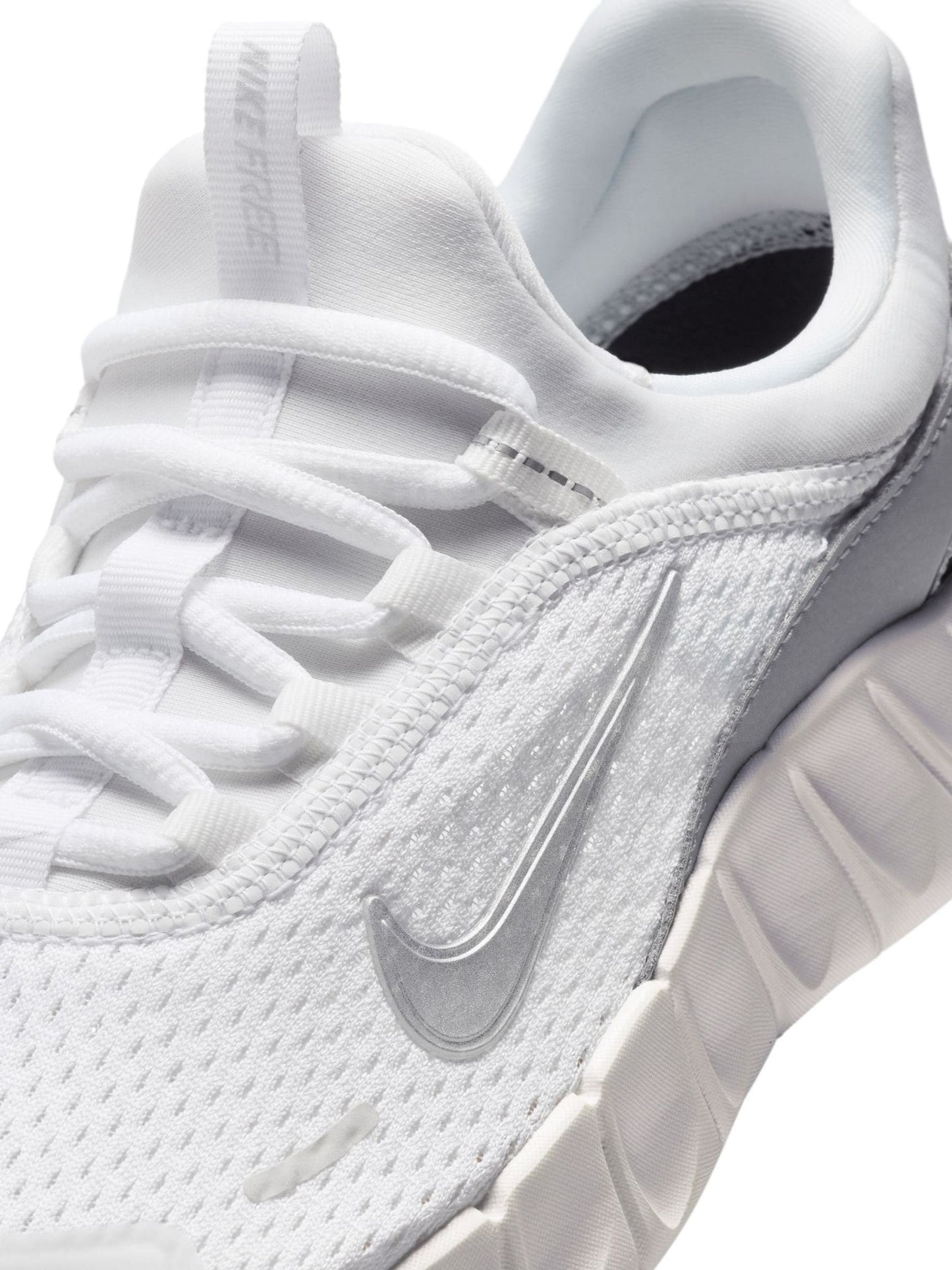 Nike White/Blue Youth Free Ride Trainers image 6