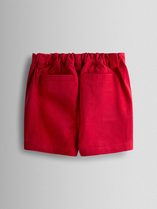 Dsiney Kidz - JoJo Maman Bébé Red Twill Chino Shorts image 2