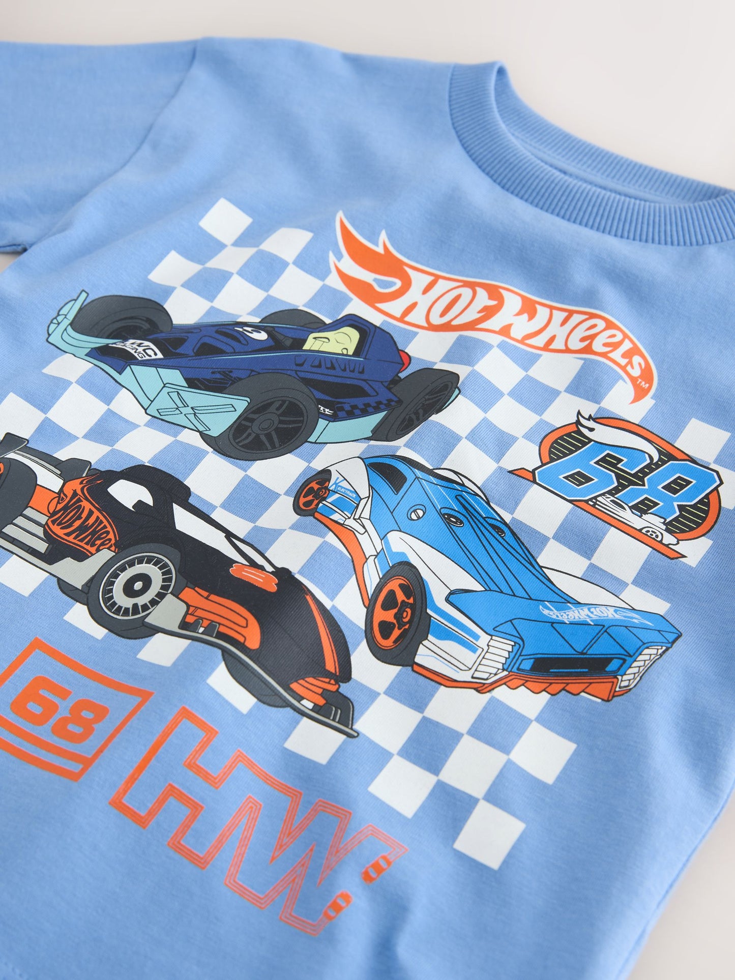 Blue Hot Wheels Short Sleeve T-Shirt (9mths-8yrs) image 7