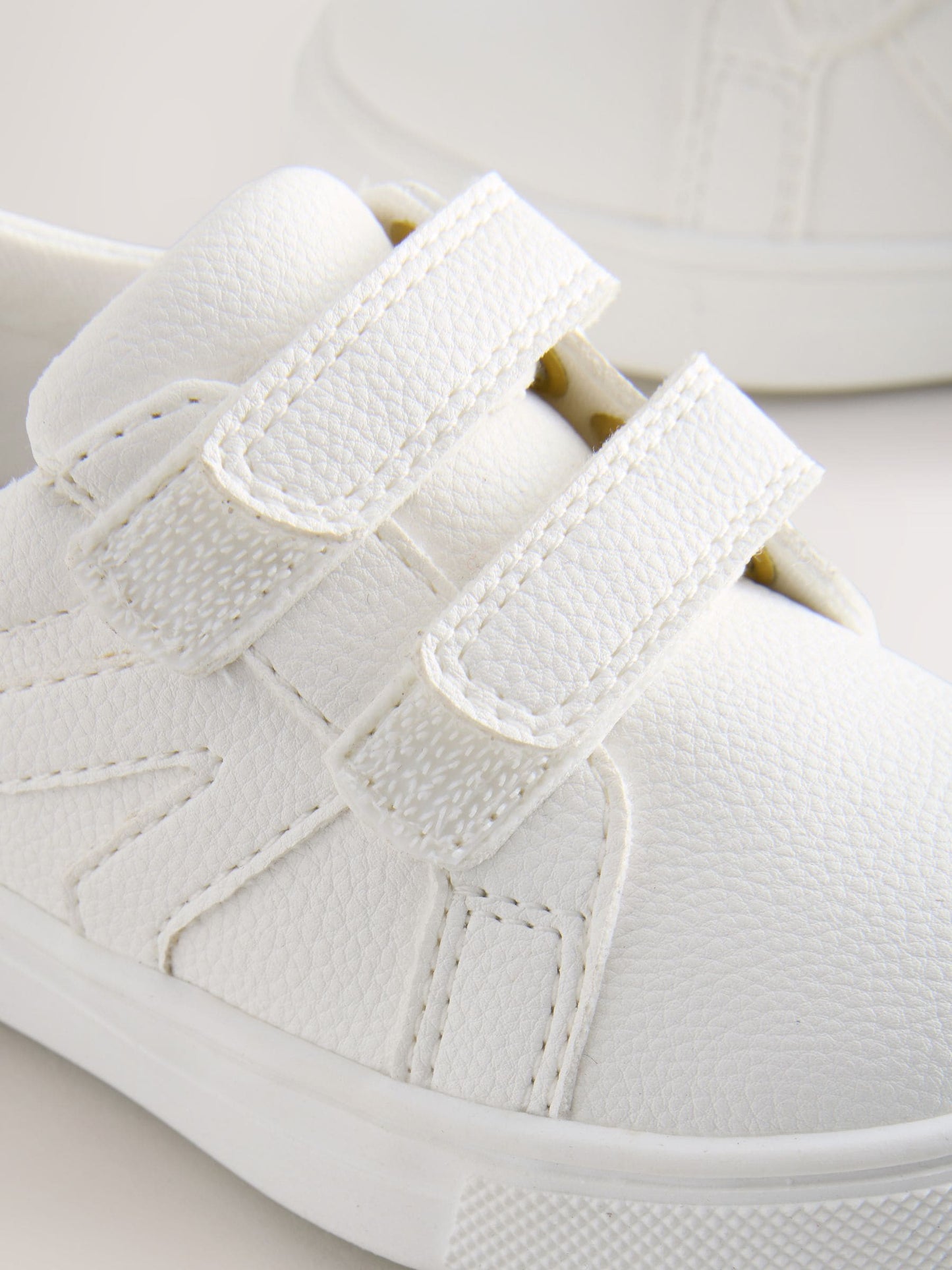 White First Walker Touch Fastening Trainers image 6