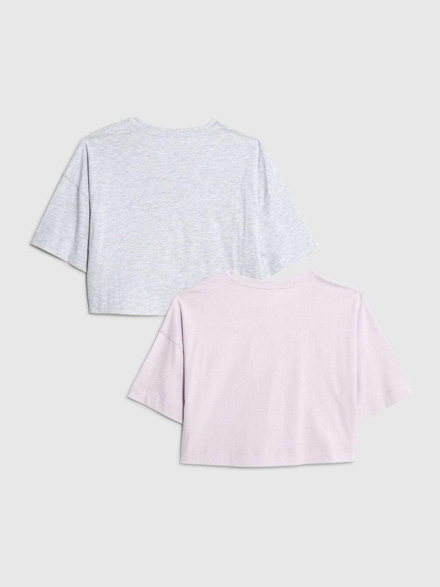 Dsiney Kidz - River Island Purple Bubble Font Crop 2 Pack T-Shirts image 2