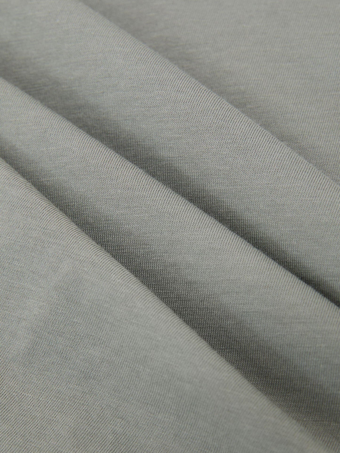 Reiss Dark Sage Cotton Crew-Neck T-Shirt image 5