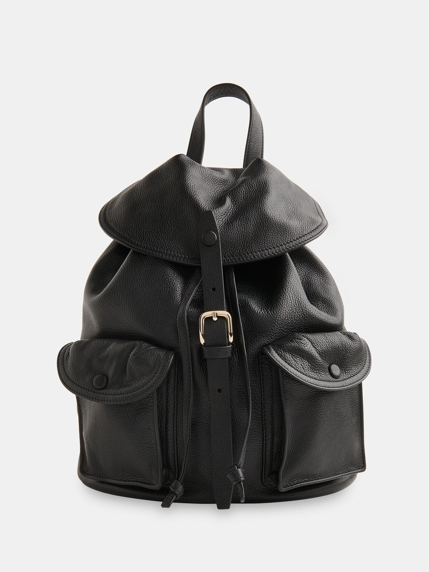 Whistles Black Sierra Pocket Detail Backpack image 1