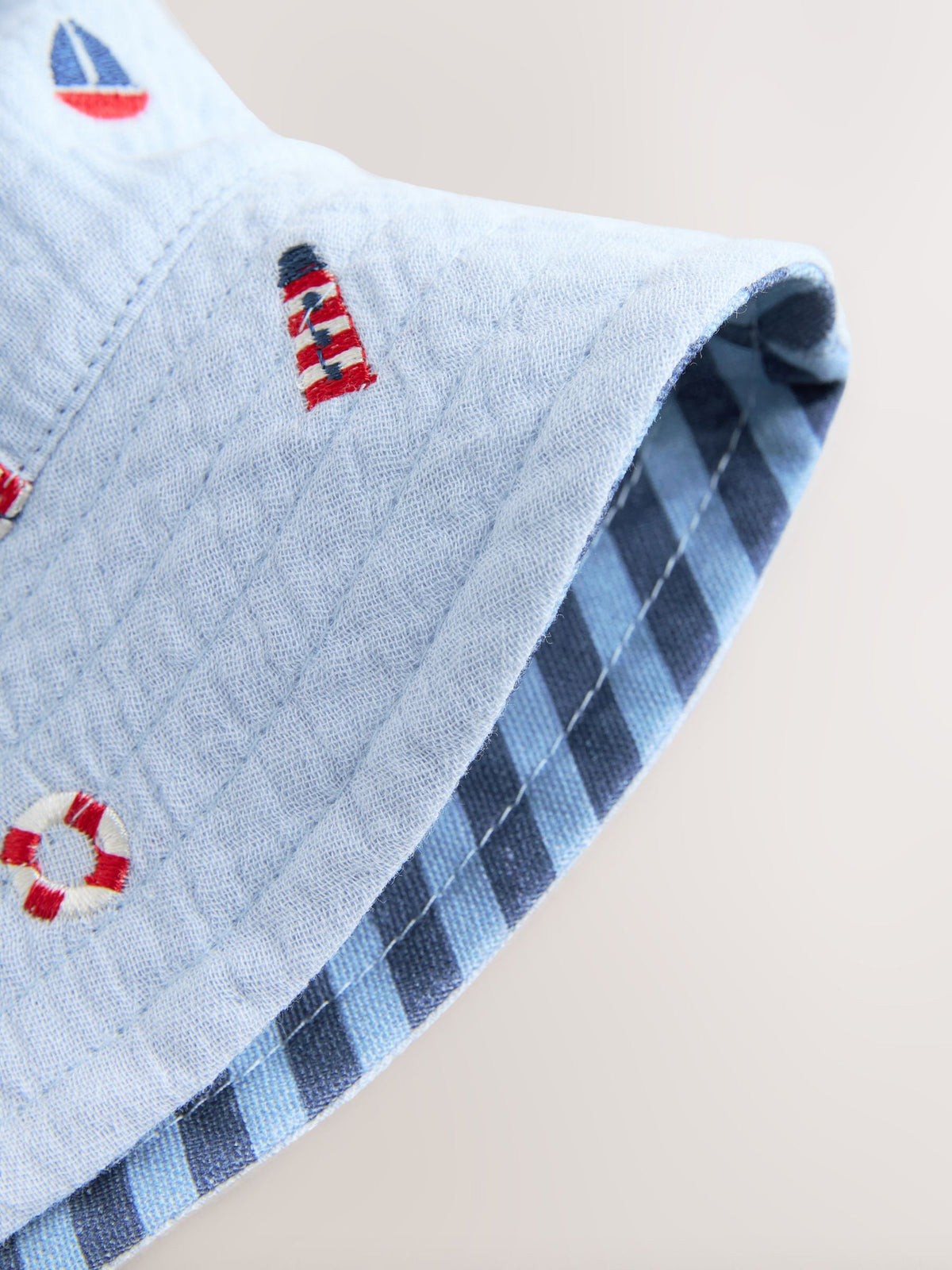 Blue Boats Cap Bucket Hats 2 Pack (3mths-10yrs) image 5