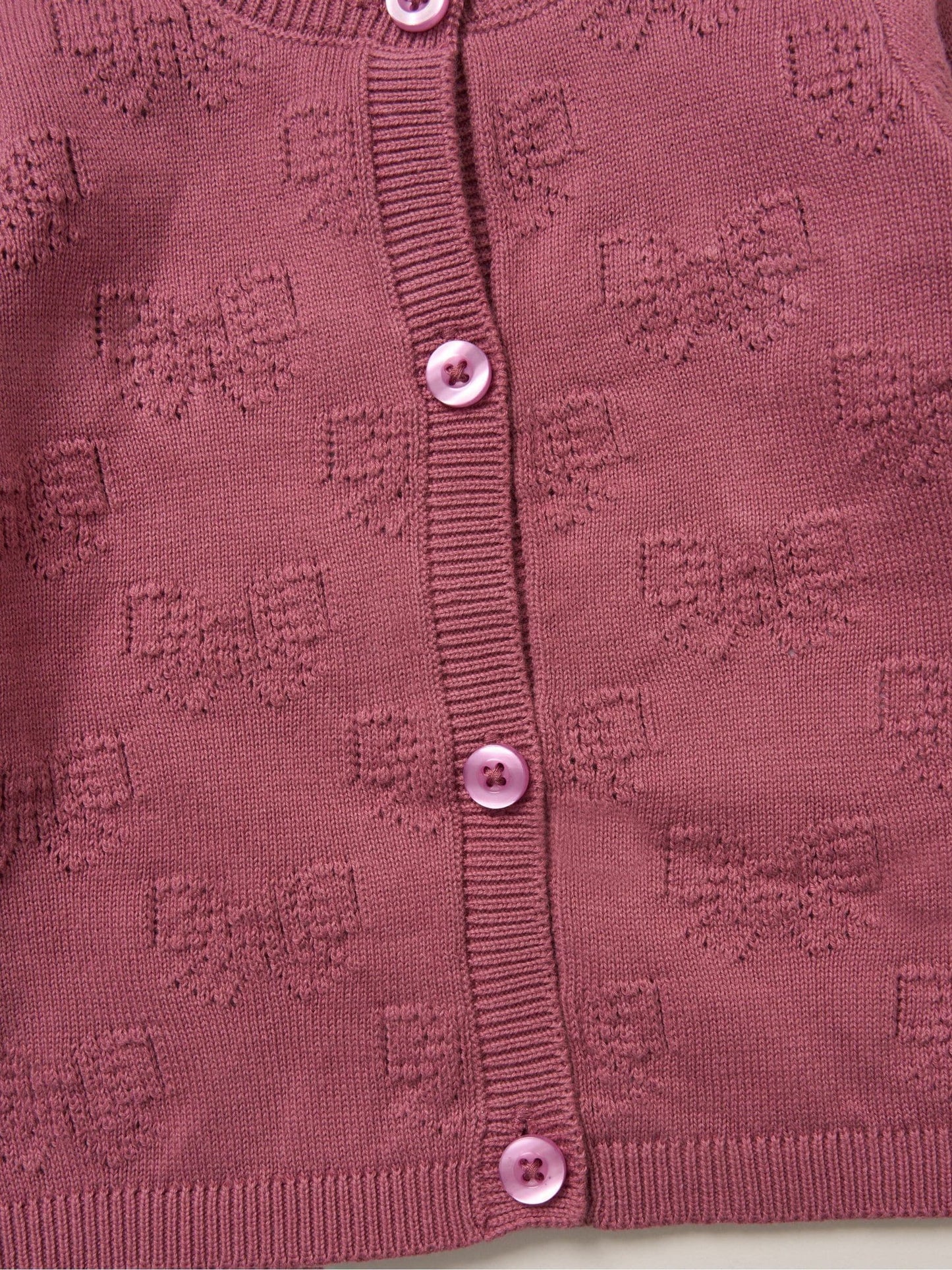 Rock-A-Bye Baby Boutique Pink Baby Knit Cardigan And Leggings Set image 4