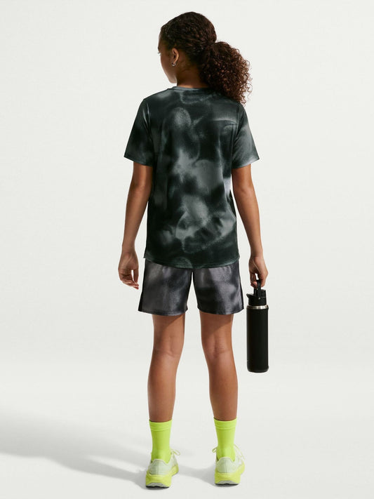 Dsiney Kidz - Nike Black DriFIT Miler Printed T-Shirt image 2
