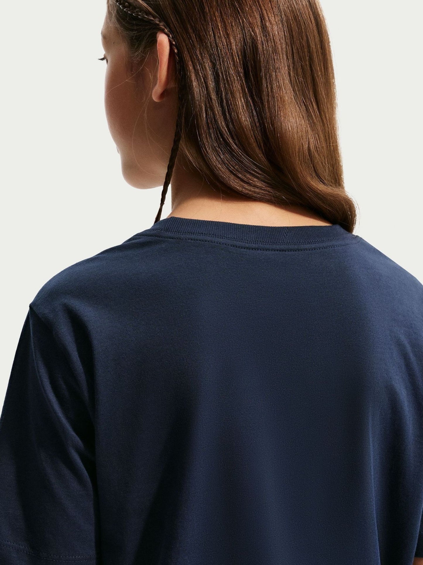 Nike Blue England Wordmark Graphic T-Shirt image 5