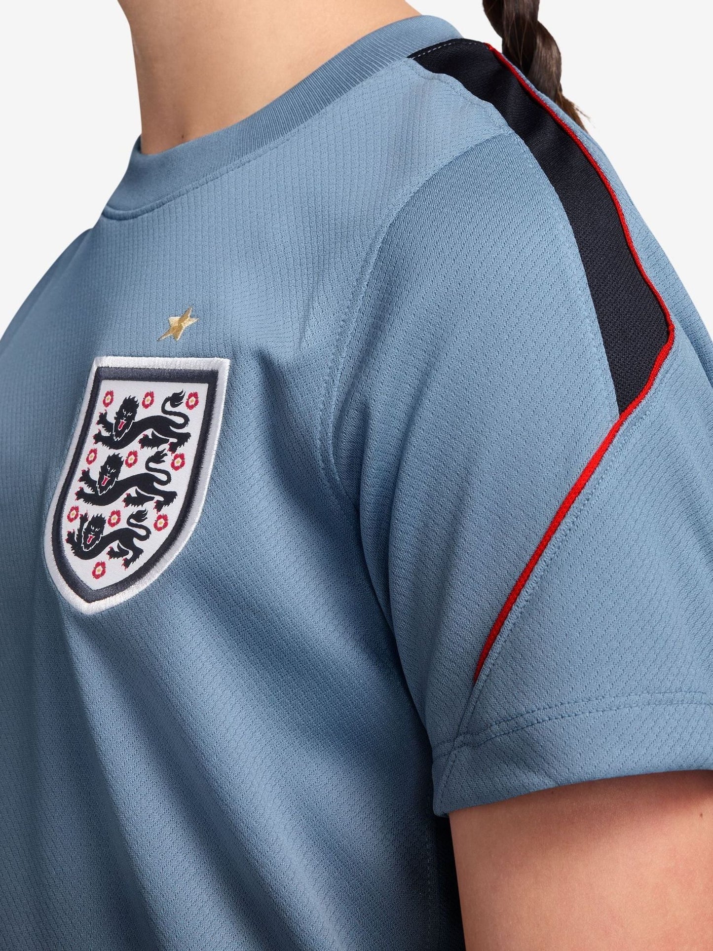 Dsiney Kidz - Nike Work Blue England Strike Football Top image 3