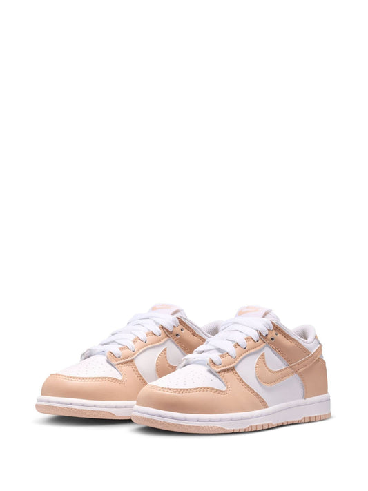 Nike White Junior Dunk Low Trainers image 2