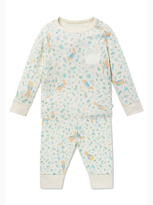 MORI Ivory Peter Rabbit Long Sleeve Supersoft Pyjamas Set - image 2