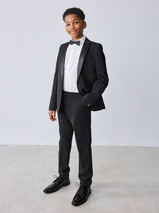 Baker by Ted Baker Black Tuxedo Suit Jacket image 2