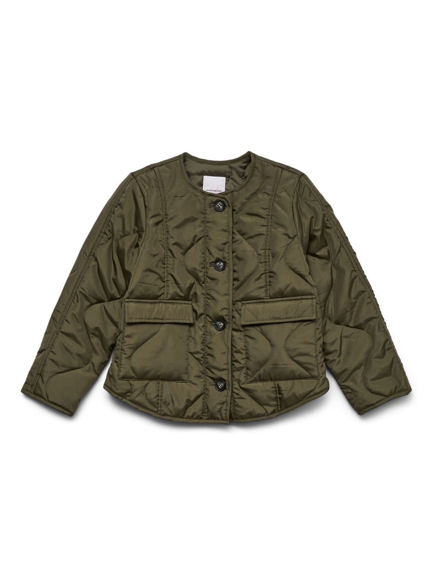 Dsiney Kidz - VERO MODA Green Quilted Jacket image 5