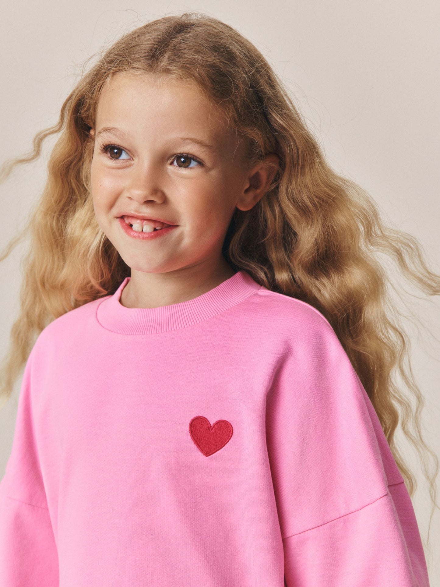 Dsiney Kidz - Little Bird by Jools Oliver Pink & Rainbow Ric Rac Sweat Dress image 5