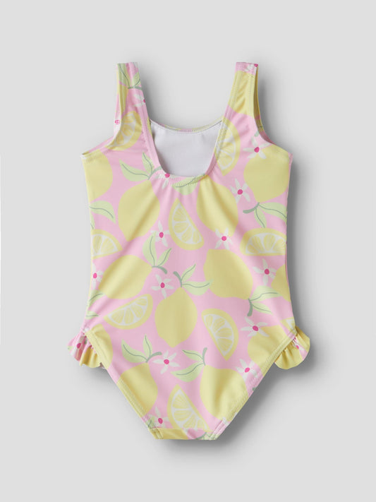 Dsiney Kidz - Name It Pink Lemon Print Swimsuit image 2