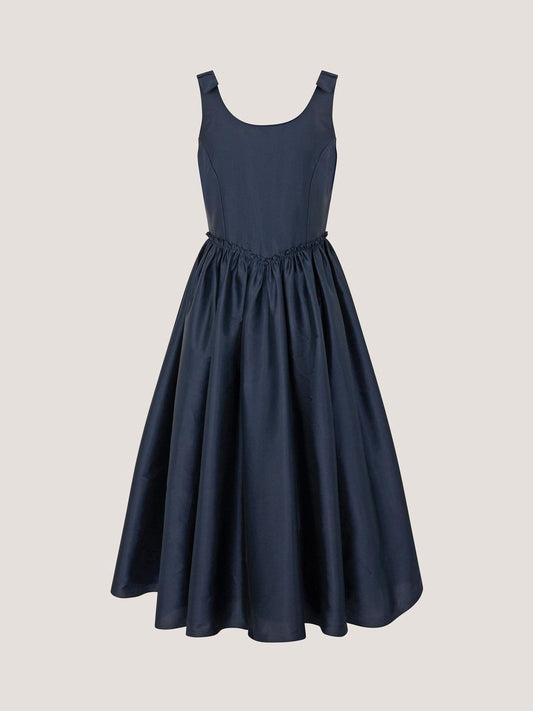 Dsiney Kidz - Monsoon Navy Blue Ohio Taffeta Prom Dress image 2