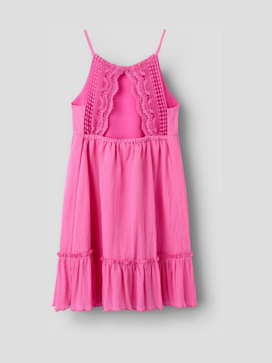 Dsiney Kidz - Name It Pink Strappy Sleeveless Smock Dress image 2