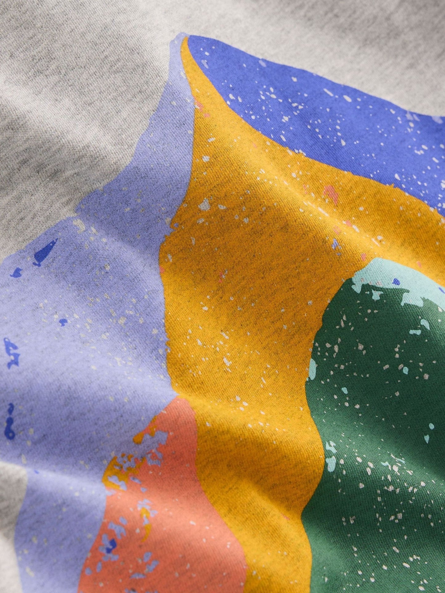 Boden Grey Washed Graphic T-Shirt image 3