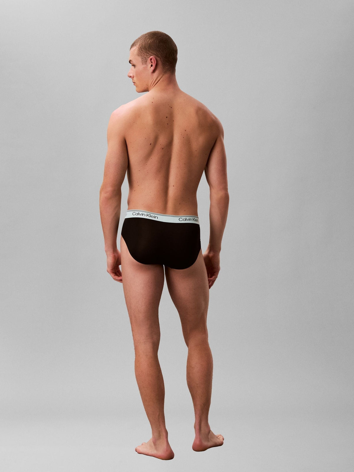 Dsiney Kidz - Calvin Klein Black Hip Brief 3-Pack image 4
