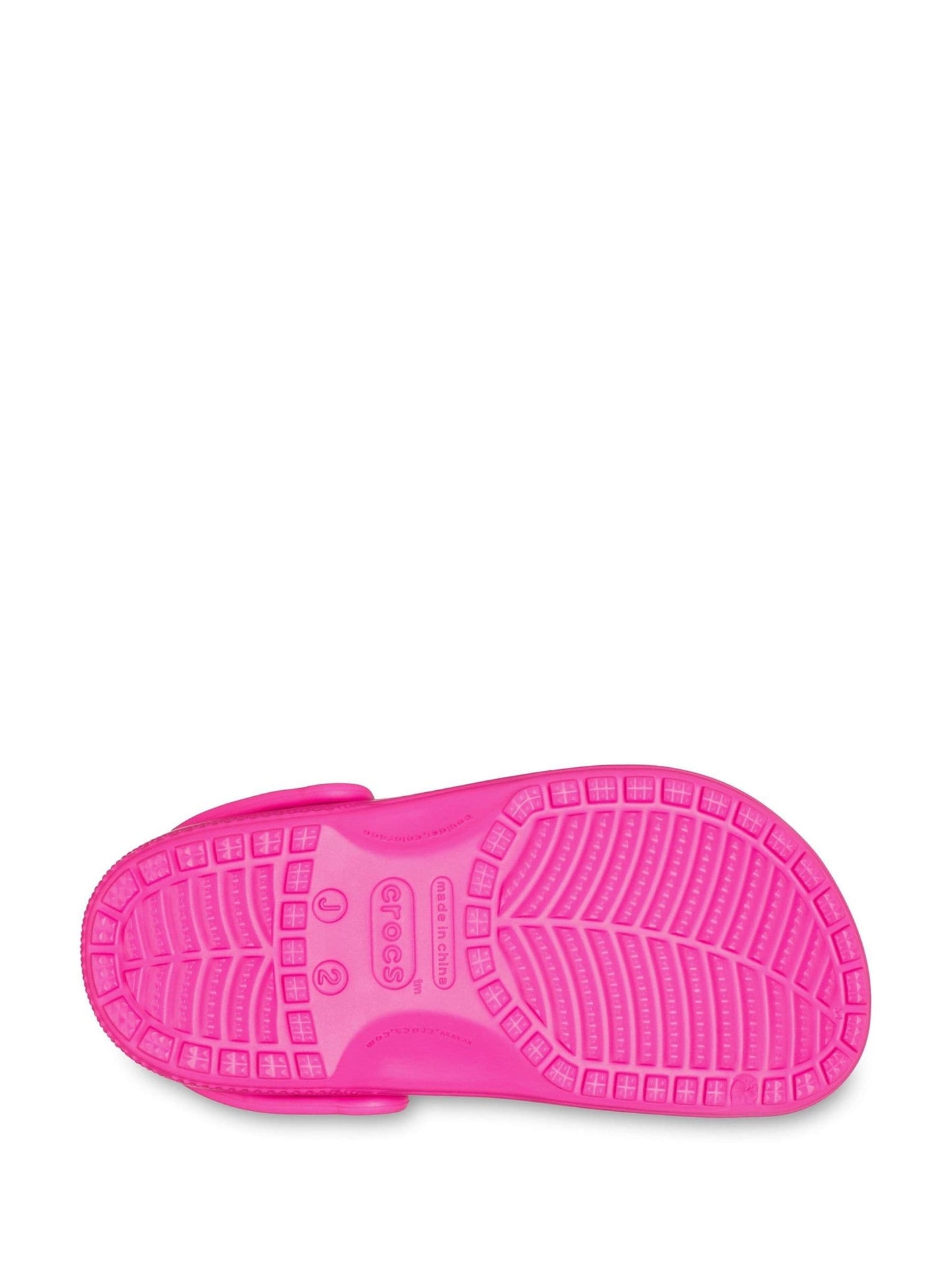 Crocs Bright Pink Kids Classic Clogs image 5