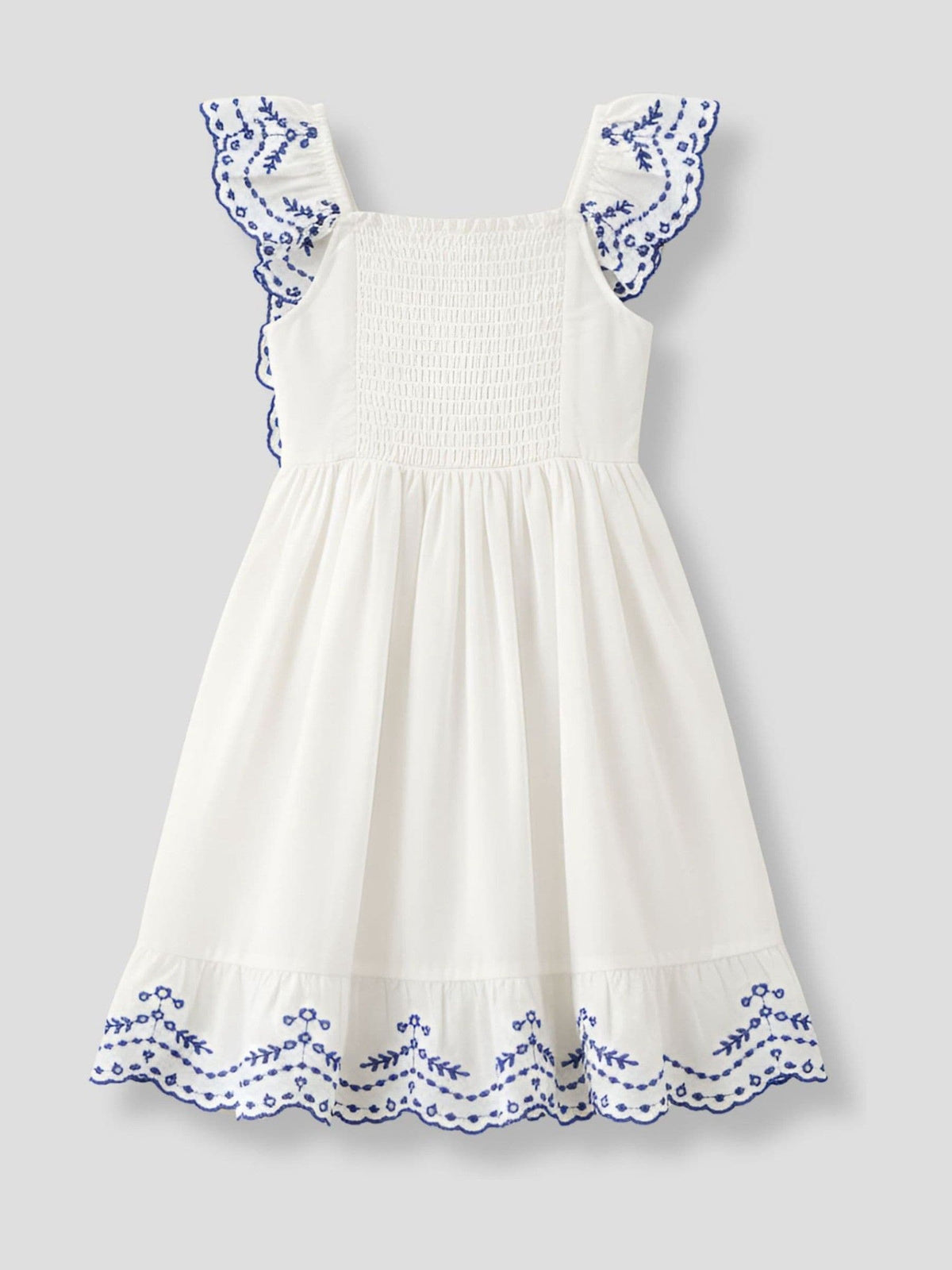 Dsiney Kidz - Angel & Rocket White Sophie Embriodered Dress image 6