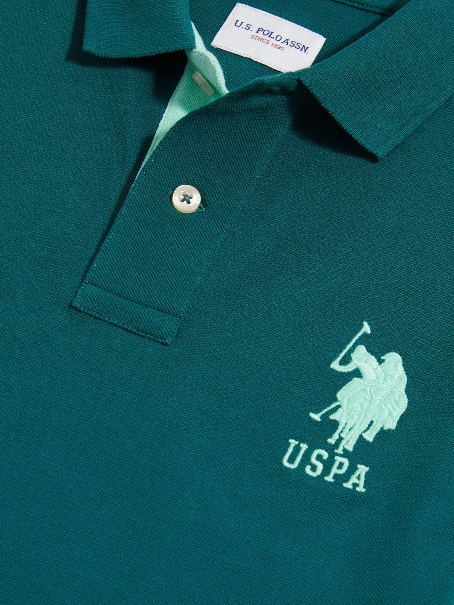 Dsiney Kidz - U.S. Polo Assn Green Player Polo Shirt image 9