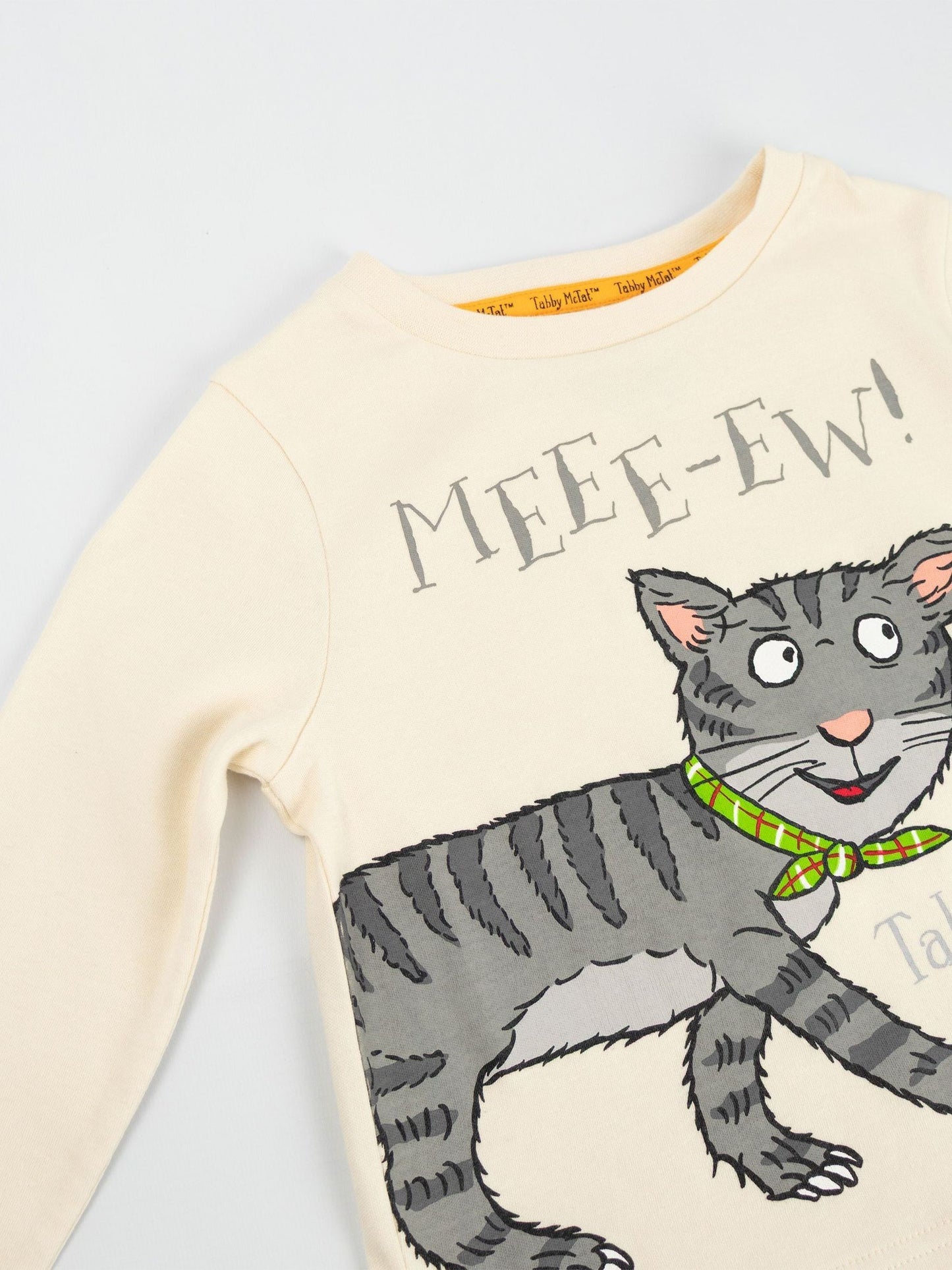 Vanilla Underground Cream Tabby McTat Long Sleeve Long Leg Pyjamas Set image 6
