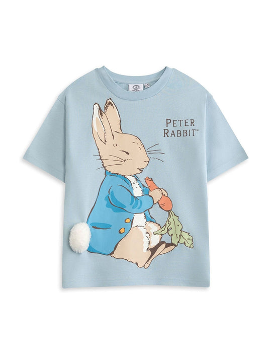 Vanilla Underground Blue Peter Rabbit Short Sleeved T-Shirt image 2