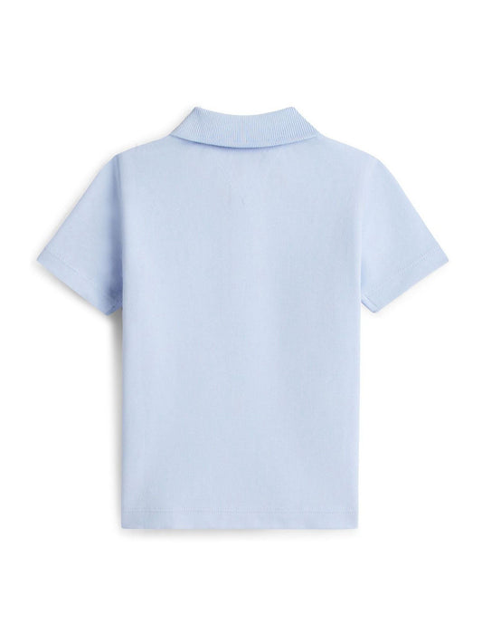 Dsiney Kidz - Tommy Hilfiger Blue Essential Regular Fit Pique Polo Shirt image 2